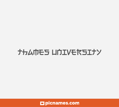 Thames University